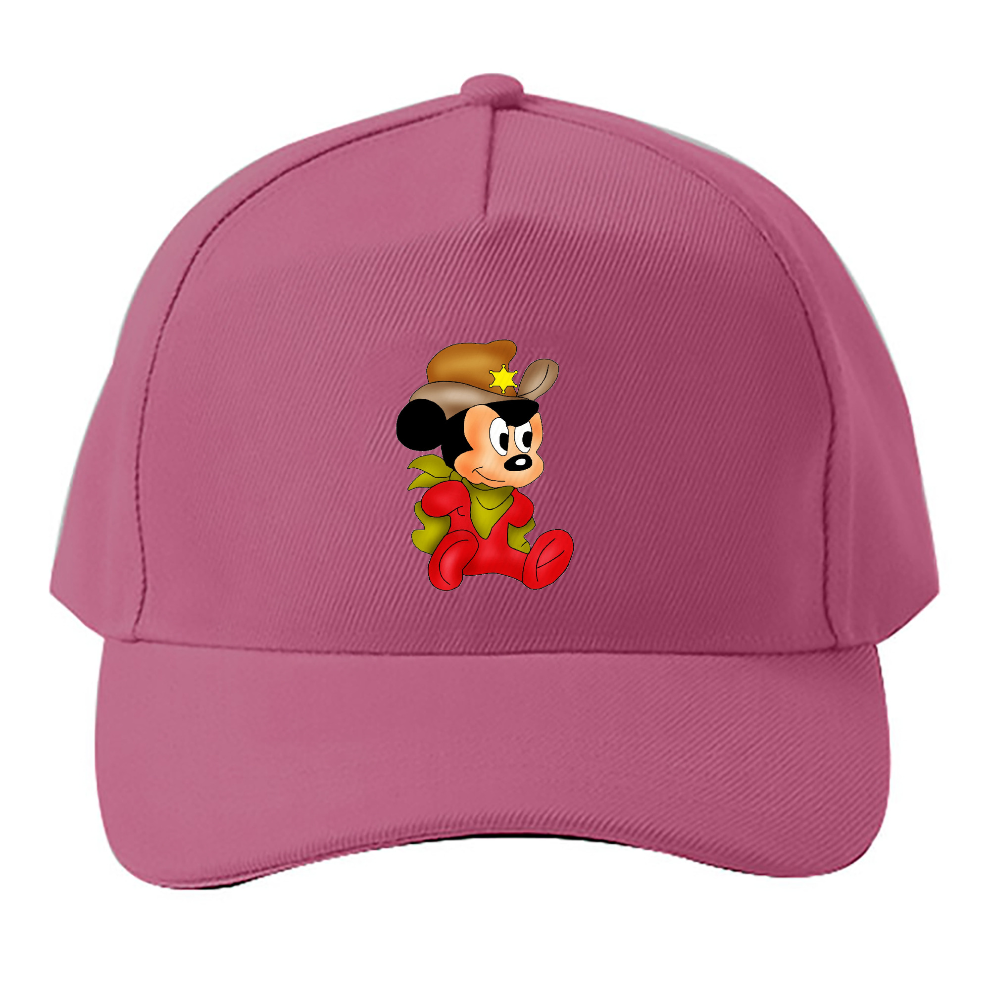 （画像用） ミッキーマウス Mickey Mouse ベースボールキャップ 綿100％ 男女兼用 帽子 スポーツ
